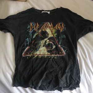 DAYDREAMER x FREE PEOPLE DEF LEPPARD TEE